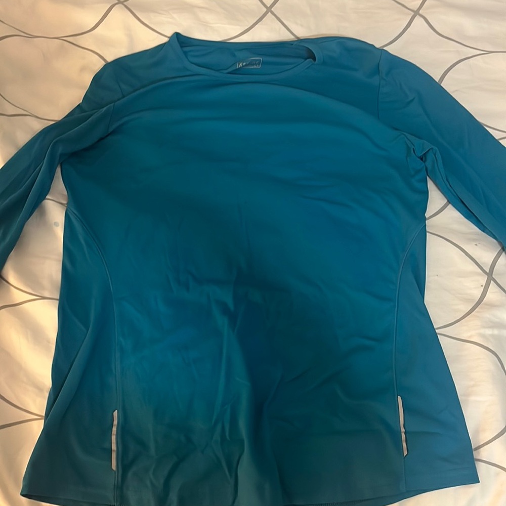 Aspire Light Blue Workout Shirt